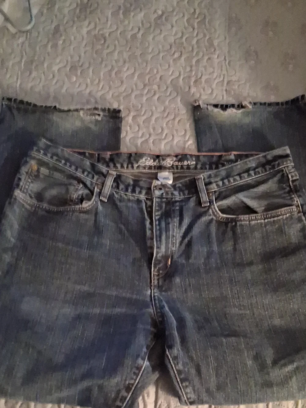 Eddie Bauer Men's Faded Blue Relaxed Jeans